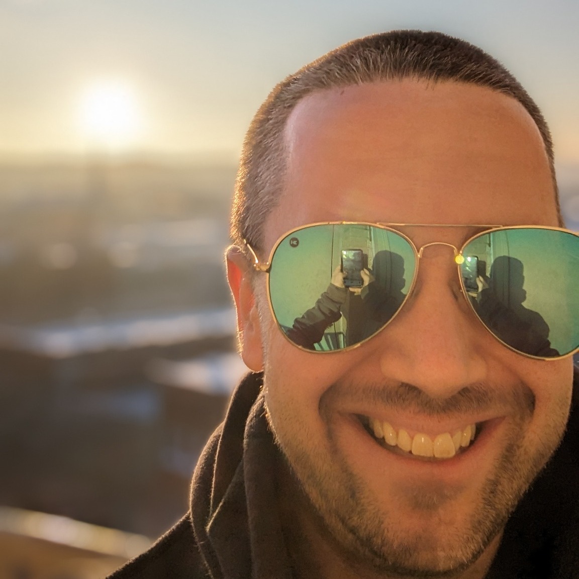 Professional headshot of me, a software developer with expertise in web development and accessibility